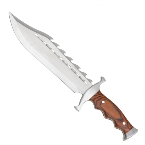 Pachet doua cutite de vanatoare, Bowie, otel inoxidabil, 38 cm, teaca inclusa [1]