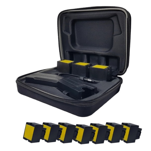 SPORT & TIMP LIBER - Pistol taser cu electrosoc, 7 rezerve, toc inclus
