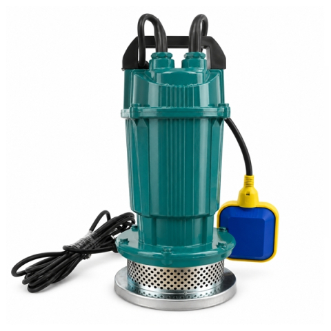 CASA SI GRADINA - Pompa Apă Curată Submersibilă DEPOX®, Fontă, cu Plutitor Automat, 750 W, Refulare 32 m, Absorbție 28 m, Debit 1.5 m³/h, Racord 1", 220 V
