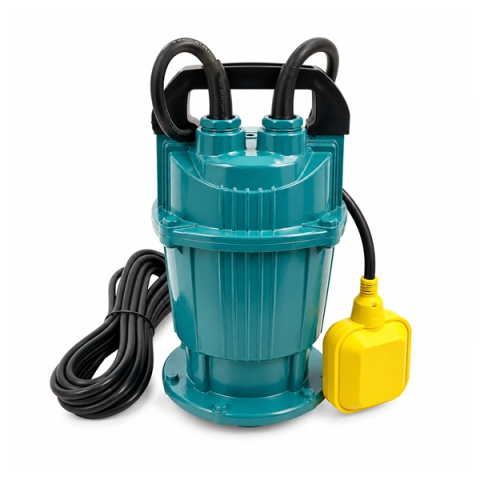 Pompa Apă Curată Submersibilă DEPOX®, Fontă, cu Plutitor Automat, 750 W, Refulare 32 m, Absorbție 28 m, Debit 1.5 m³/h, Racord 1", 220 V [3]