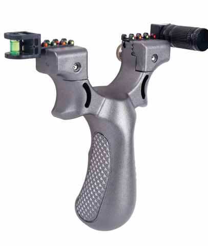 Set prastie plastic cu laser si set 300 bile  9 mm, 11.5 cm, cu boloboc, argintiu [3]
