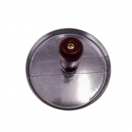 Presa manuala pentru burgeri IdeallStore®, Exquisite Chef, aluminiu, 11.5 cm, argintiu [5]