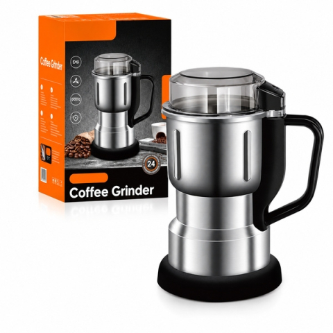 Accesori casa & gradina - Râșniță electrică pentru cafea DEPOX®, 500W, capacitate 300g, lame din oțel inoxidabil