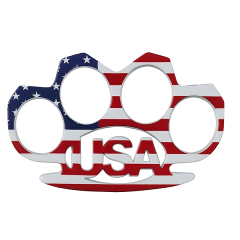 Set rozeta American Flag si spray autoaparare chili DEPOX®, 11 cm/60 ml, multicolor [2]