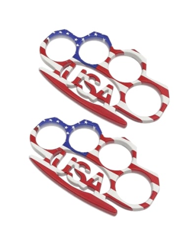 Pumnaluri si boxuri - Set doua rozete, American Flag, DEPOX®, 11 cm, multicolor