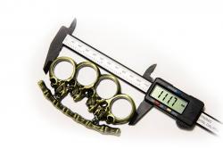 Set doua rozete metalice tip box, pumnal, Celtic SKull Bronze,160 g [3]
