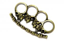 Set doua rozete metalice tip box, pumnal, Celtic SKull Bronze,160 g [2]
