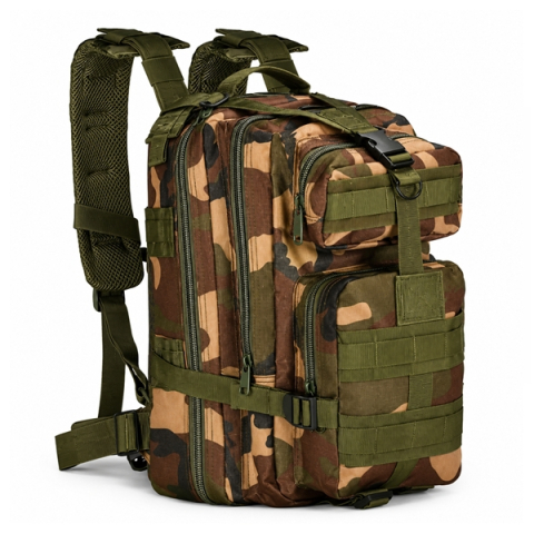 Rucsacuri si huse - Rucsac Tactic Militar de Supraviețuire 28L DEPOX®, Camuflaj, Compartimente Multiple, Sistem MOLLE