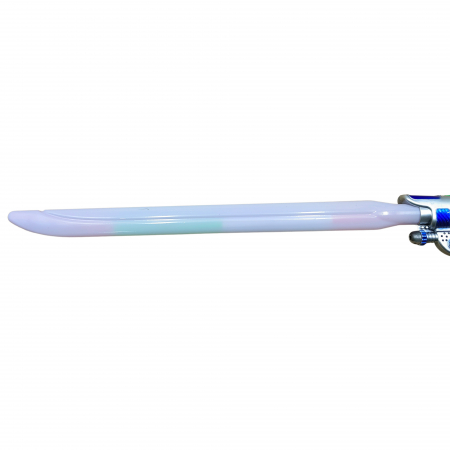 Sabie de jucarie IdeallStore®, Future Warrior, plastic, LED, sunete, 63.5 cm, argintiu [3]