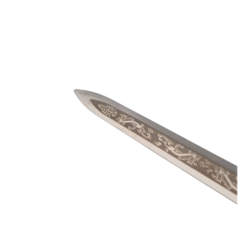 Sabie decorativa chinezeasca Jian, IdeallStore®, doua taisuri, 39 cm [8]