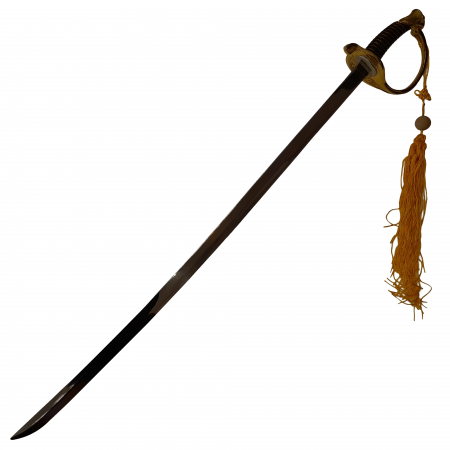 Sabie decorativa IdeallStore®, panoplie, Marine Corps, argintiu, otel, 88 cm, teaca inclusa [2]