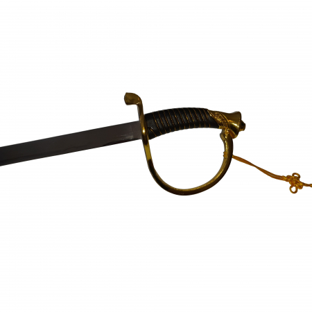 Sabie decorativa IdeallStore®, panoplie, Marine Corps, argintiu, otel, 88 cm, teaca inclusa [4]