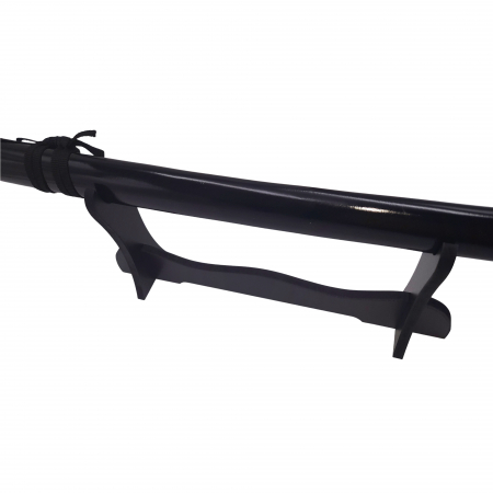 Sabie katana decorativa IdeallStore®, panoplie, Last Samurai, negru, metal, 51.5 cm, suport inclus [1]