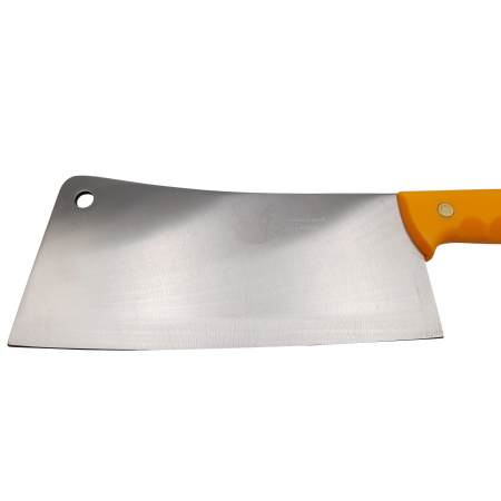 Satar macelarie IdeallStore®, Rough Kitchen, 43.5 cm, otel inoxidabil, 1.1 kg, galben [3]