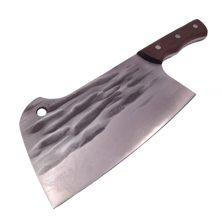 Satarul bucatarului IdeallStore®, lucrat manual, Destiny Kitchen, 32 cm, otel inoxidabil, 890 g, maro [2]