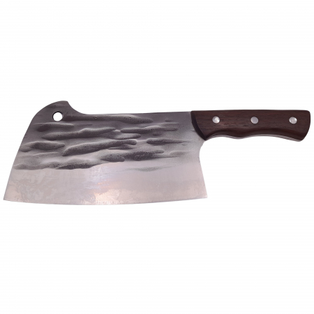 Satarul bucatarului IdeallStore®, lucrat manual, Destiny Kitchen, 32 cm, otel inoxidabil, 890 g, maro [1]