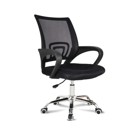 Accesorii mese si scaune - Scaun pentru birou,  DEPOX®, rotativ, 57 x 51 x 90 cm, negru