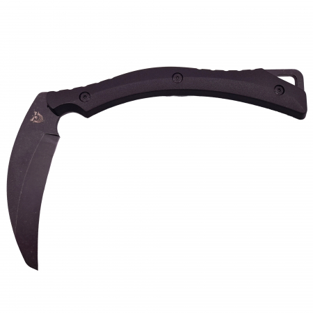 Secure de drumetie IdeallStore®, Grim Reaper, 22.5 cm, otel inoxidabil, teaca inclusa [1]