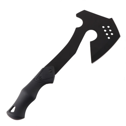 Secure multifuncțională Double Axe, oțel, 35 cm, teacă inclusă [1]