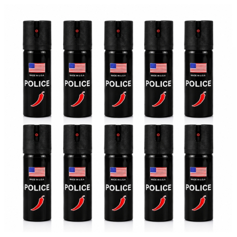 Spray autoaparare - Set 10 bucati Spray paralizant chili, DEPOX®, 60 ml