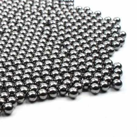 Set 2000 bile metalice IdeallStore®, Precision Target, airsoft si prastie, 6 mm, 0.75g, argintiu [8]