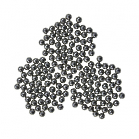 Set 1000 bile metalice IdeallStore®, Precision Target, airsoft si prastie, 6 mm, 0.75g, argintiu [1]