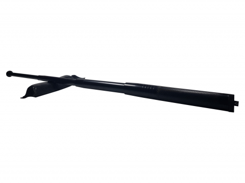 Set electrosoc, negru, 2500 kV si baston telescopic, negru, 65 cm [1]
