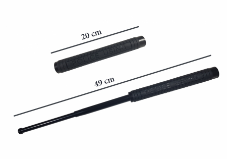 Set 2 bastoane telescopice, Police, 50 cm, 2 sprayuri NATO, 60 ml, cadou [1]