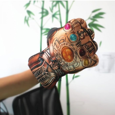 Set 2 manusi pentru copii, Thanos, IdeallStore®, 20 cm, Plus [3]