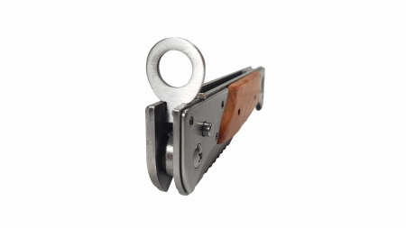 Set 3 cutite de vanatoare IdeallStore®, Ak Undercover, otel inoxidabil, maro, teaca inclusa [6]
