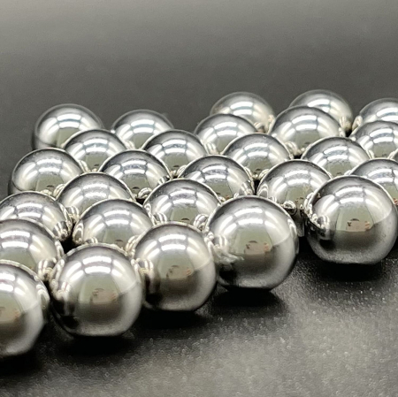 Set 500 bile metalice IdeallStore®, Combat Zone, airsoft si prastie, 7 mm, 0.75g, argintiu [6]