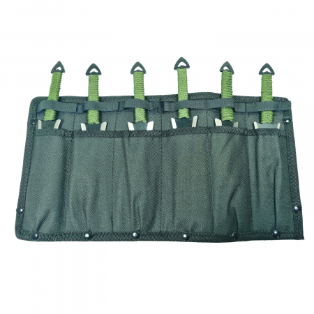 Set antrenament IdeallStore, nunceag si cutite de aruncat, multicolor [9]