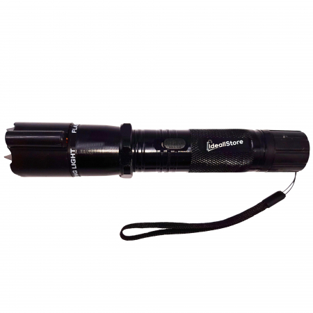 Set autoaparare IdeallStore® , electrosoc cu laser, lanterna si electrosoc multifunctional 928 ,negru [4]