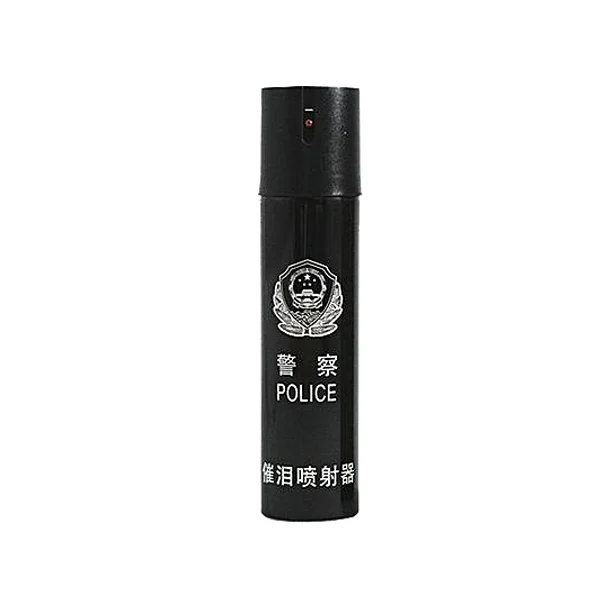 Set baston telescopic 3 sectiuni si Spray paralizant Police,DEPOX®, otel inoxidabil, 64 cm/110 ml, argintiu, husa inclusa [7]