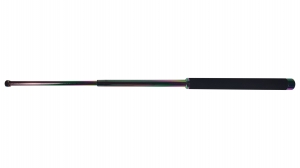 Set baston telescopic 66 cm + box craniu negru [2]