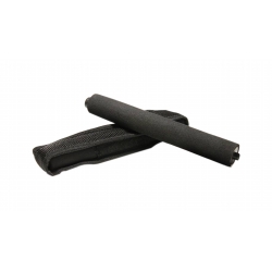 Set baston telescopic negru 64 cm + box craniu auriu [2]