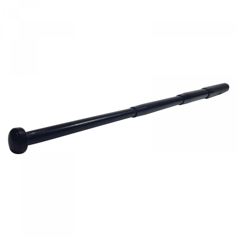 Baston telescopic 65 cm IdeallStore®, Total Defence, 4 sectiuni, negru, husa inclusa [1]