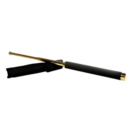 Set baston telescopic 65 cm auriu IdeallStore si box negru model 2024 [1]