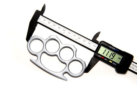 Set baston telescopic 66 cm + box argintiu 0.5 cm grosime [6]