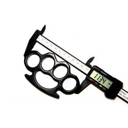 Set baston telescopic Police, 49 cm +  box negru 1 cm grosime [6]