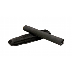Set baston telescopic flexibil negru 47 cm + box craniu negru [2]