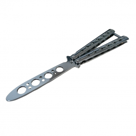 Set briceag de antrenament IdeallStore®, Basic Blade, otel inoxidabil, 22 cm si nunceag din lemn [7]
