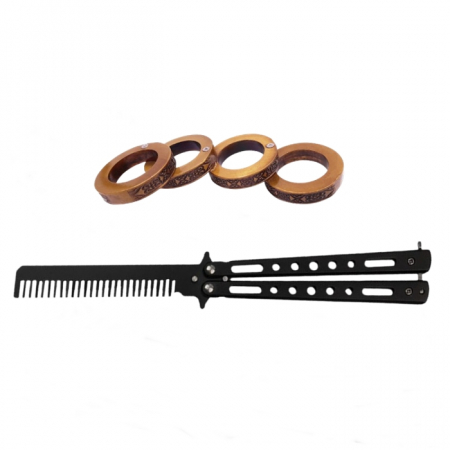 Set Briceag fluture de antrenament si  Rozeta extensibila ,IdeallStore® , 22 cm [12]