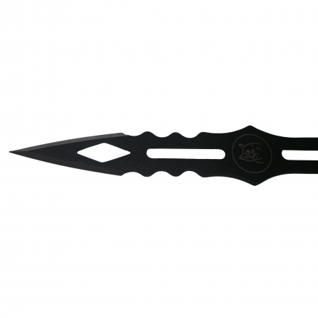 Set Briceag fluture de antrenament, Wave Blade si 3 cutite de aruncat , IdeallStore®, otel inoxidabil [5]