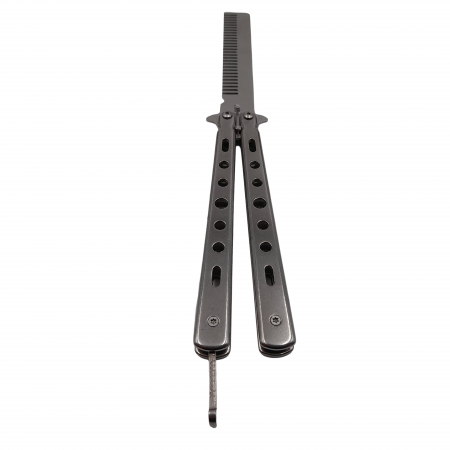Set Briceag fluture si 3 Cutite de aruncat , IdeallStore® , Otel inoxidabil, [2]