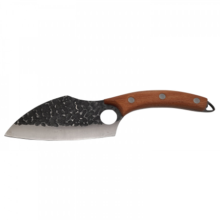 Set bucatarie IdeallStore®, Japanese Blades, satar, cutit si suport magnetic, otel inxodabil, maro [1]