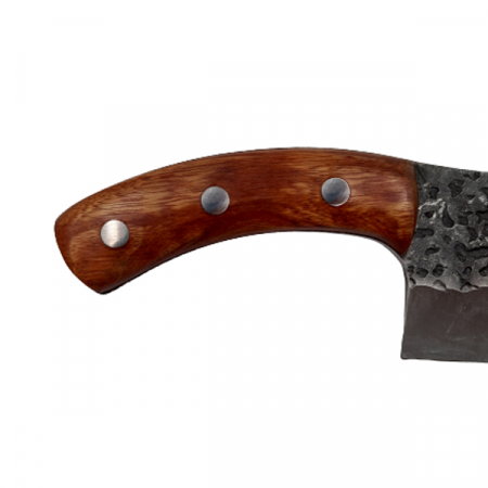 Set bucatarie IdeallStore®, Japanese Blades, satar, cutit si suport magnetic, otel inxodabil, maro [7]