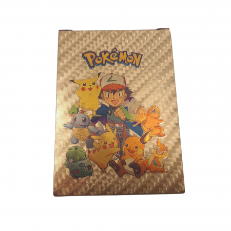 Set cartonase Pokemon IdeallStore®, GTX, editie de colectie, 55 bucati, argintii [3]