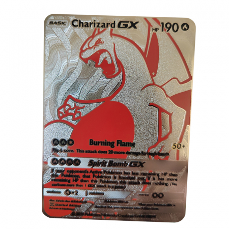 Set cartonase Pokemon IdeallStore®, Silver GTX, editie de colectie, 55 bucati, argintii [10]