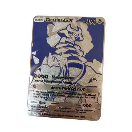 Set cartonase Pokemon IdeallStore®, Silver GTX, editie de colectie, 55 bucati, argintii [11]